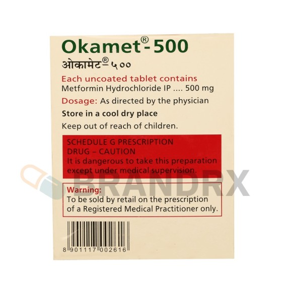 Okamet 500 mg Cipla