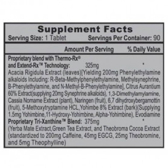 Lipodrene Hardcore Hi -Tech Pharmaceuticals Hi-Tech Pharmaceuticals