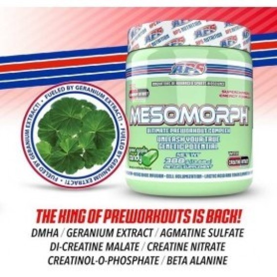 APS Mesomorph V4 DMHA + DMAA APS Nutrition